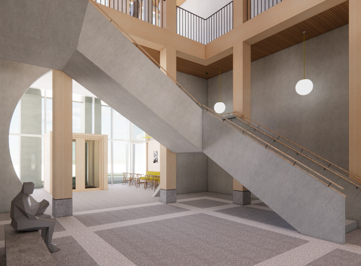 Blick ins Atrium